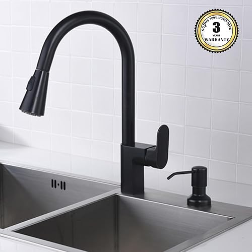 Miniatura 2 de Dispensador de jabón para fregadero de cocina, bomba dispensadora de jabón de manos de cocina, bronce aceitado, bomba dispensadora de jabón de