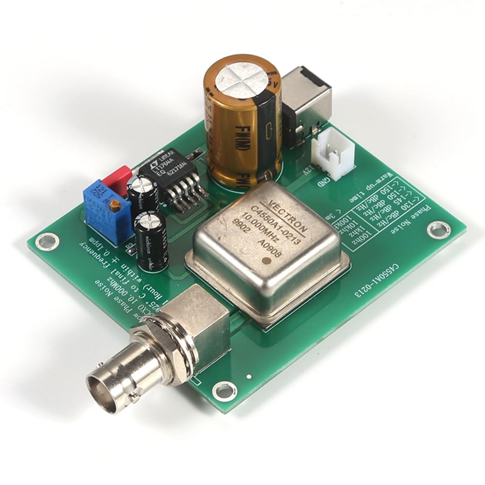 10MHz Audio External Clock Source Module: Professionelles Audio-Clock- mit Externer Clock-, Konstante Temperatur und Geringem Phasenrauschen.