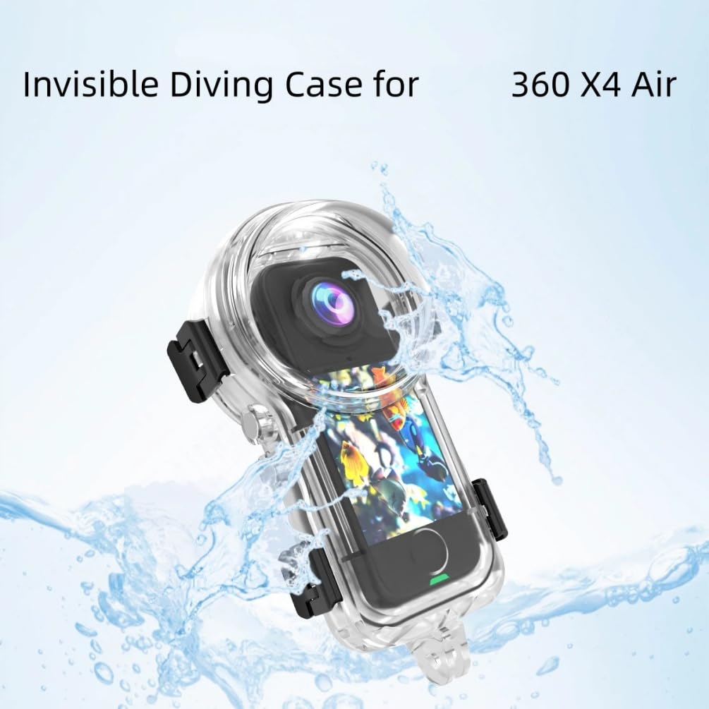 Fotocamera sportiva Custodia impermeabile per 360 x4 Air 50M Subacquea Immersione Shell