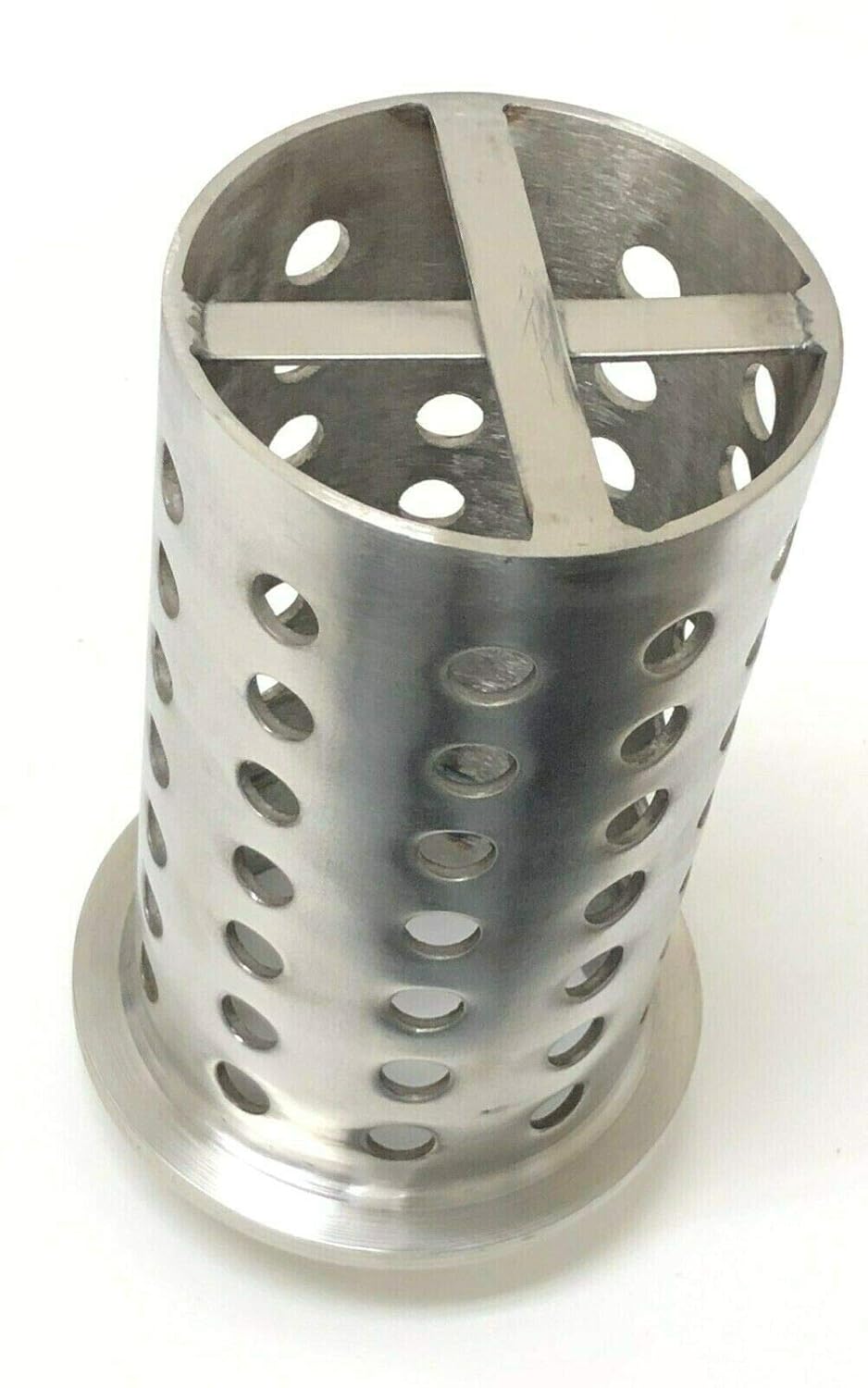 Perforated Flask 4 x 8 Casting Flask Vacuum Casting Stainless 1/8 Wall