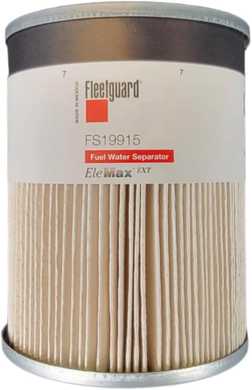 Genuine Fleetguard - Cummins Filtration FS19915 Fleetguard Fuel Filter Water Separator, Replaces Baldwin PF9804,