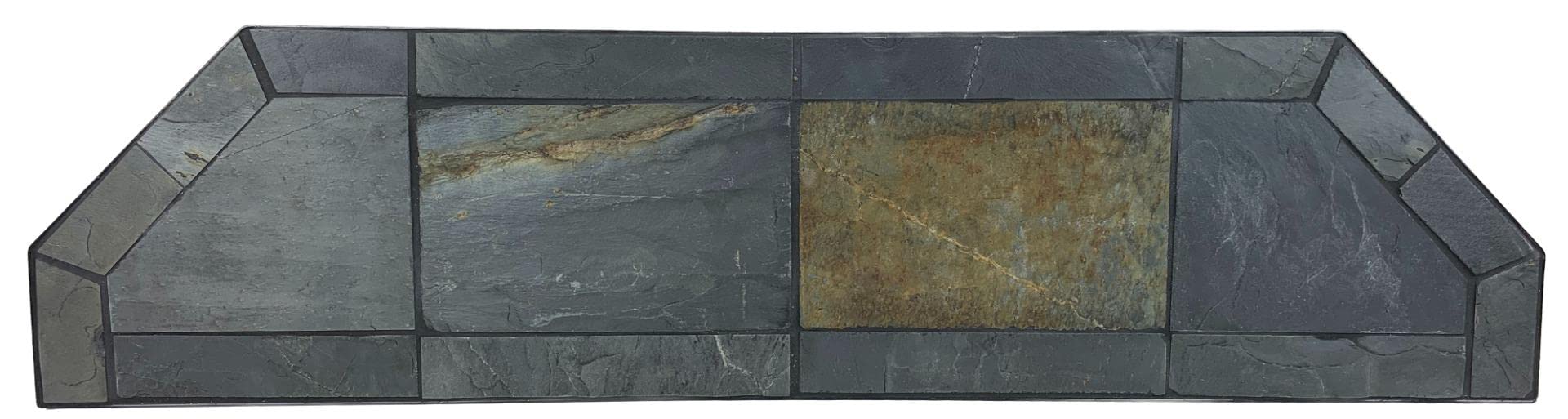 Fireplace Hearth Extension for Protection - 1.25'' Thick Canyon Heat Pad to Protect Flooring from Popping Embers and Intense Heat - Durable & Safe Hearth Extensions for Fireplaces