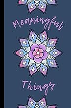 Meaningful Things Mandala Grid Notebook: For taking notes - Buy now