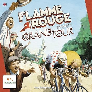 Flamme Rouge Grand Tour من Stronghold Games | للأعمار من 14+ إلى 2-6 لاعبين
