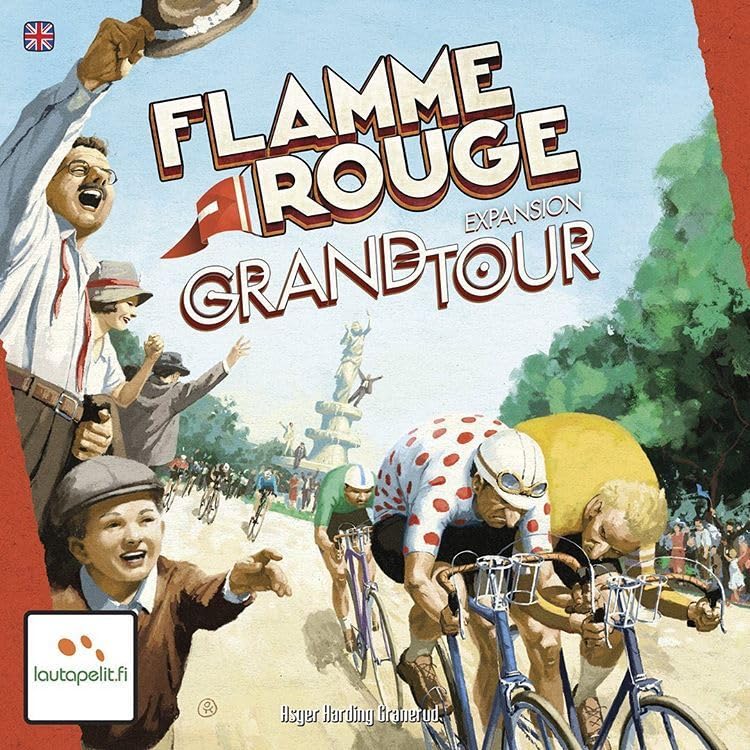 Flamme Rouge Grand Tour by Stronghold Games | Ages 14+ | 2-6 Players