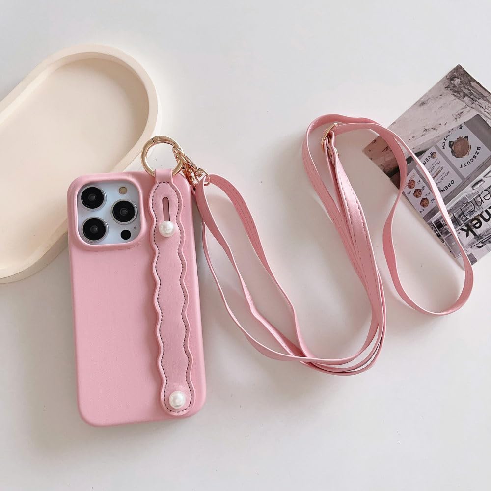 Custodia a portafoglio per iPhone 14 Pro Max, in pelle PU di
