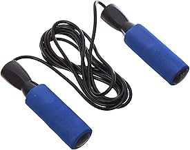 حبل قفز متين وقابل للتعديل لتحقيق أداء مناسب من بولمان، لون أزرق