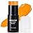 MEICOLY Orange Face Body Paint Stick(1.06 Oz),Cream Face Paint for Halloween Pumpkin Tiger Special Effects SFX Makeup,Orange Eye Black Baseball/Softball,Sweatproof & Waterproof