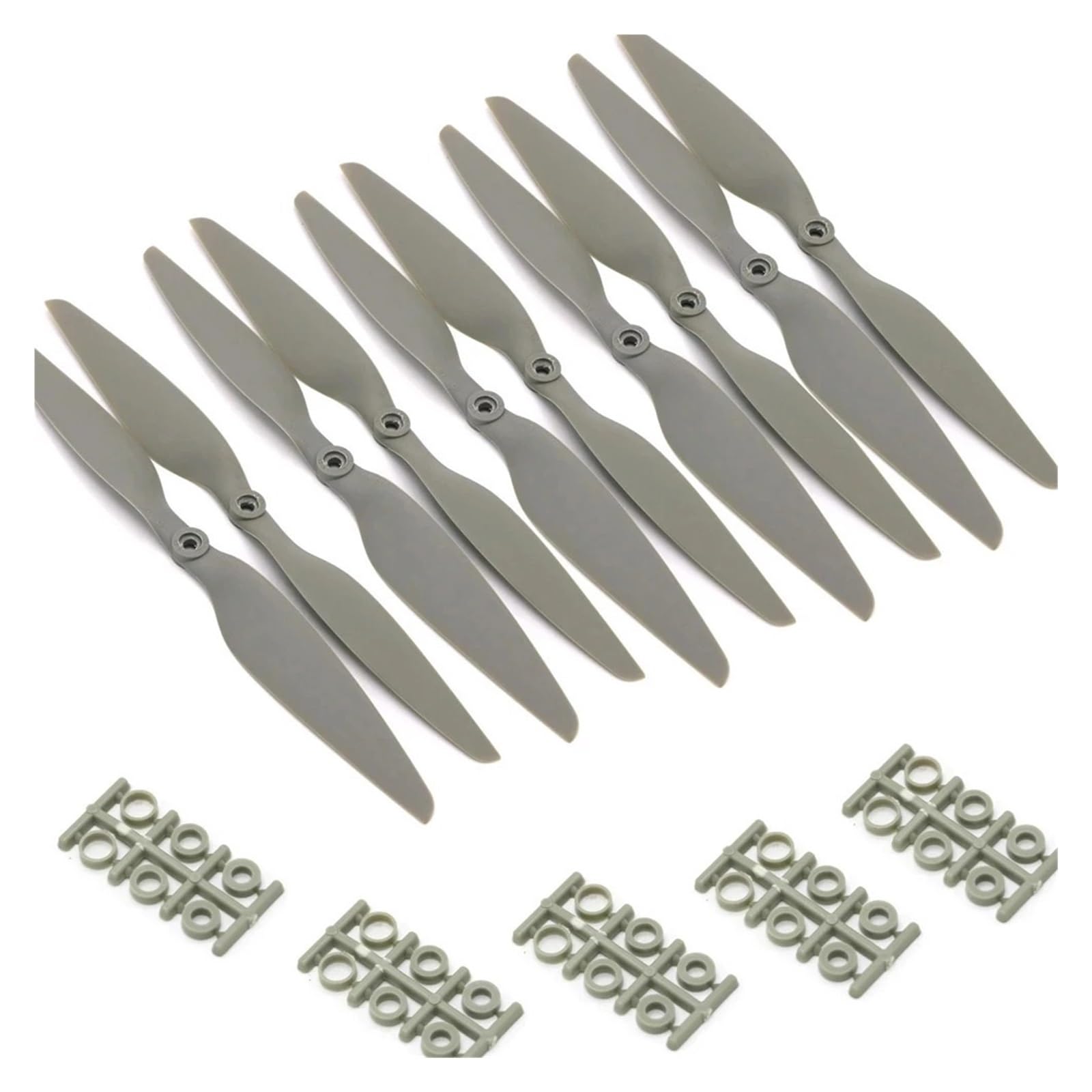 5 pares de hélices de nailon MR8045-MR1245