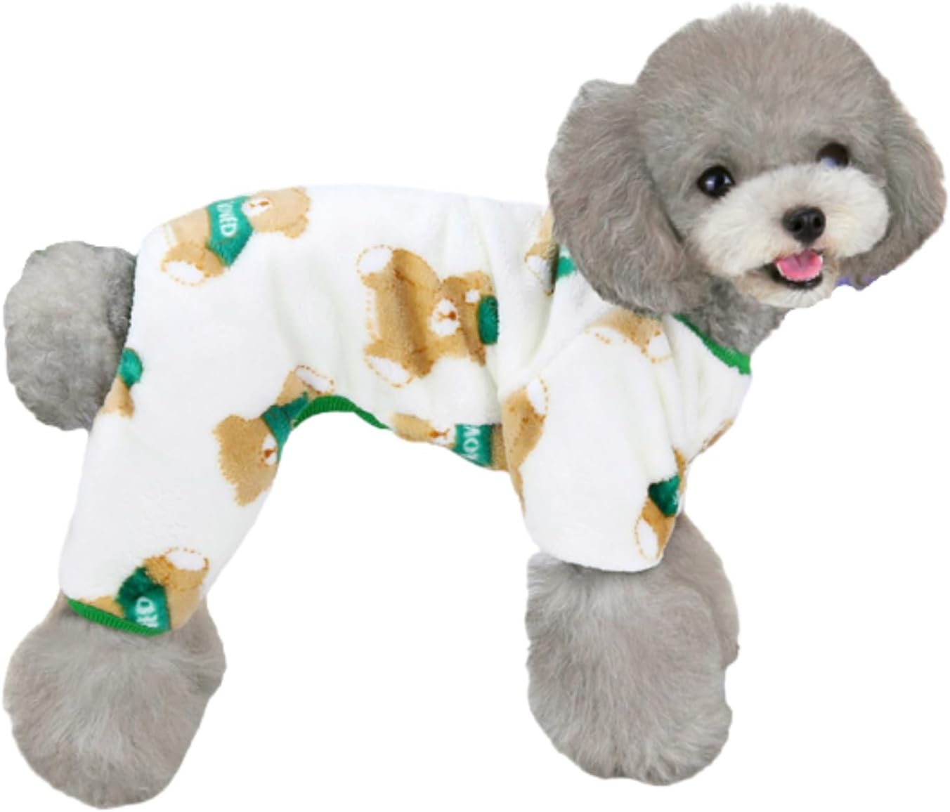 Dog Pajamas for Small Dogs Fleece Dog Jumpsuit Pet Clothes