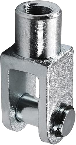 Miniatura 16 de Aicosineg Cilindro de aire Clevis Y Junta M10x1.25in Rosca hembra Y Conector 2.04in Longitud Cilindro de aire Rod Clevis Extremo neumático Cilindro