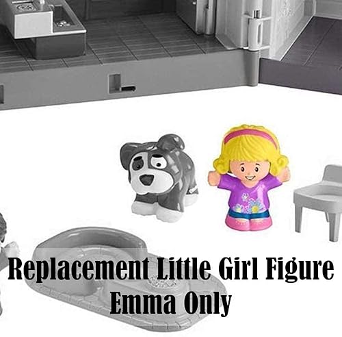 Miniatura 2 de Pieza de repuesto para Fisher-Price Little People Big Helpers Home FHF34 - Figura de repuesto Emma