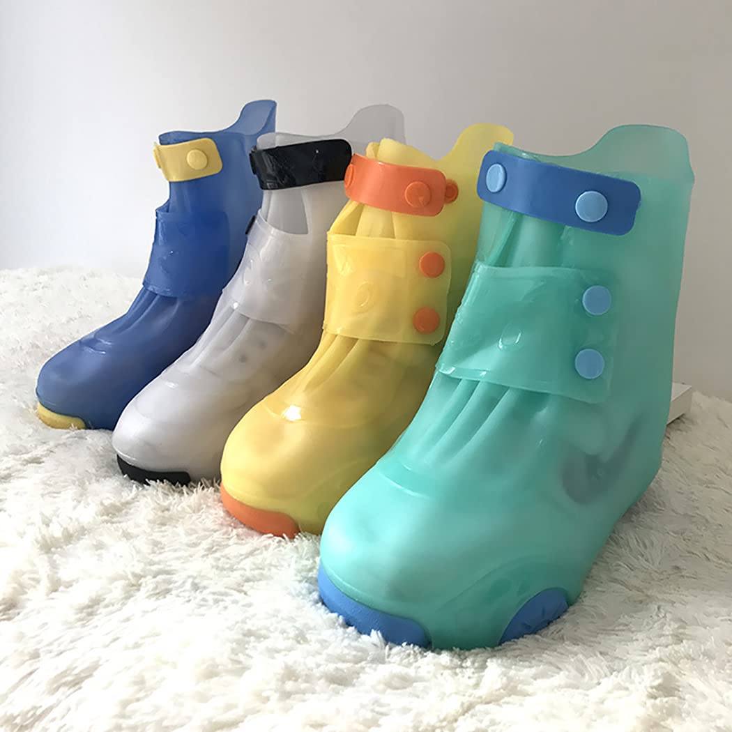 Copriscarpe antiscivolo per bambini, protezione per scarpe da pioggia, uso in giardino