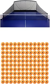 JOOLA iPong Carbon Fiber Table Tennis Ball Catch Net Training 3 Star Table Tennis Balls
