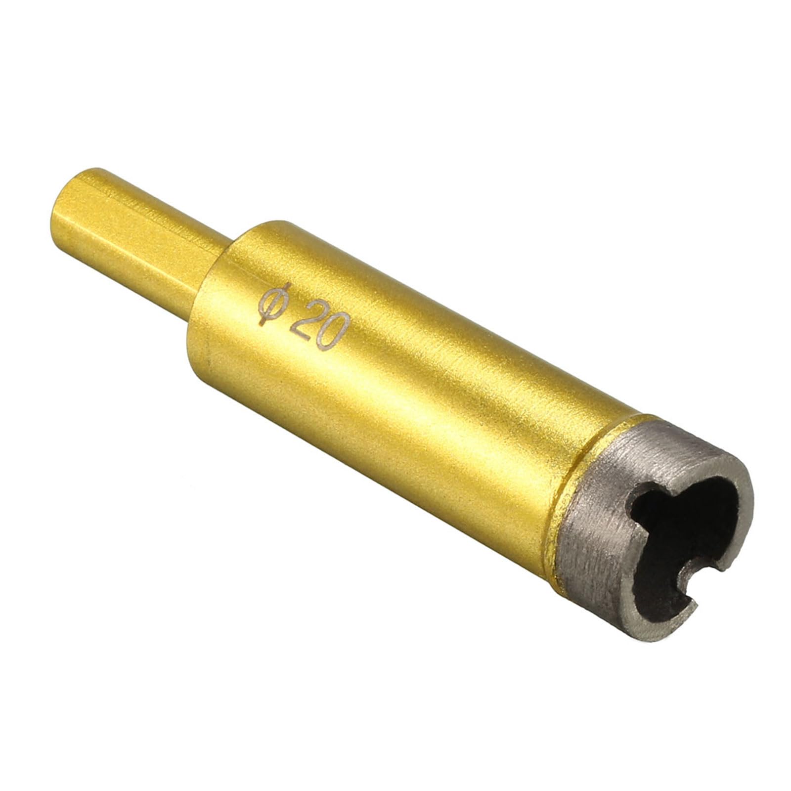 CoCud Diamond Core Drill Bit, 20mm Dia Round Shank, Tiles Stones Marble Concrete Dry/Wet Hole Saws