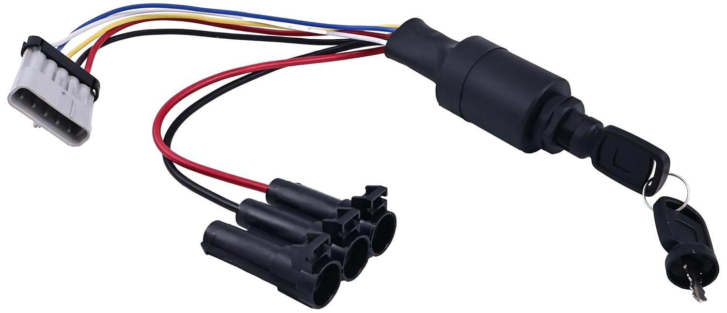 4360690 Ignition Switch with 2 Keys Compatible with JLG Models