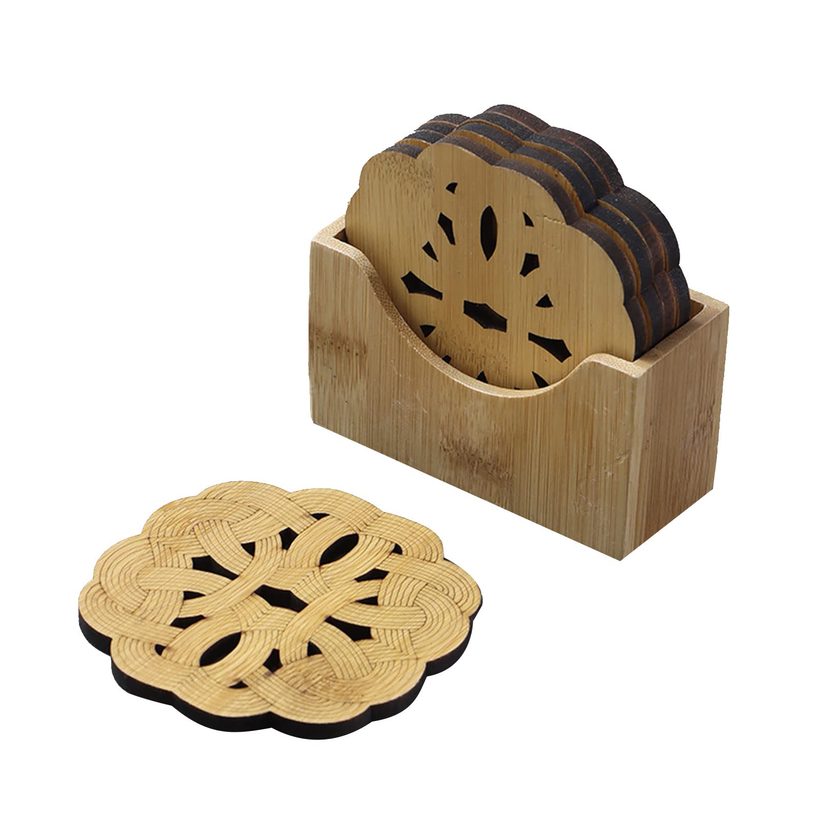 oringnat Cup Coasters Drink Mats Table Natural Tea Coffee Cup Pad Photography Props Mats