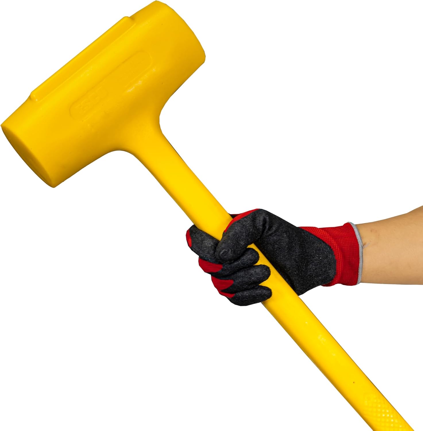 10.5 LB. Heavy Duty Dead Blow Sledge Hammer, Professional Grade, Spark and Mark Resitant