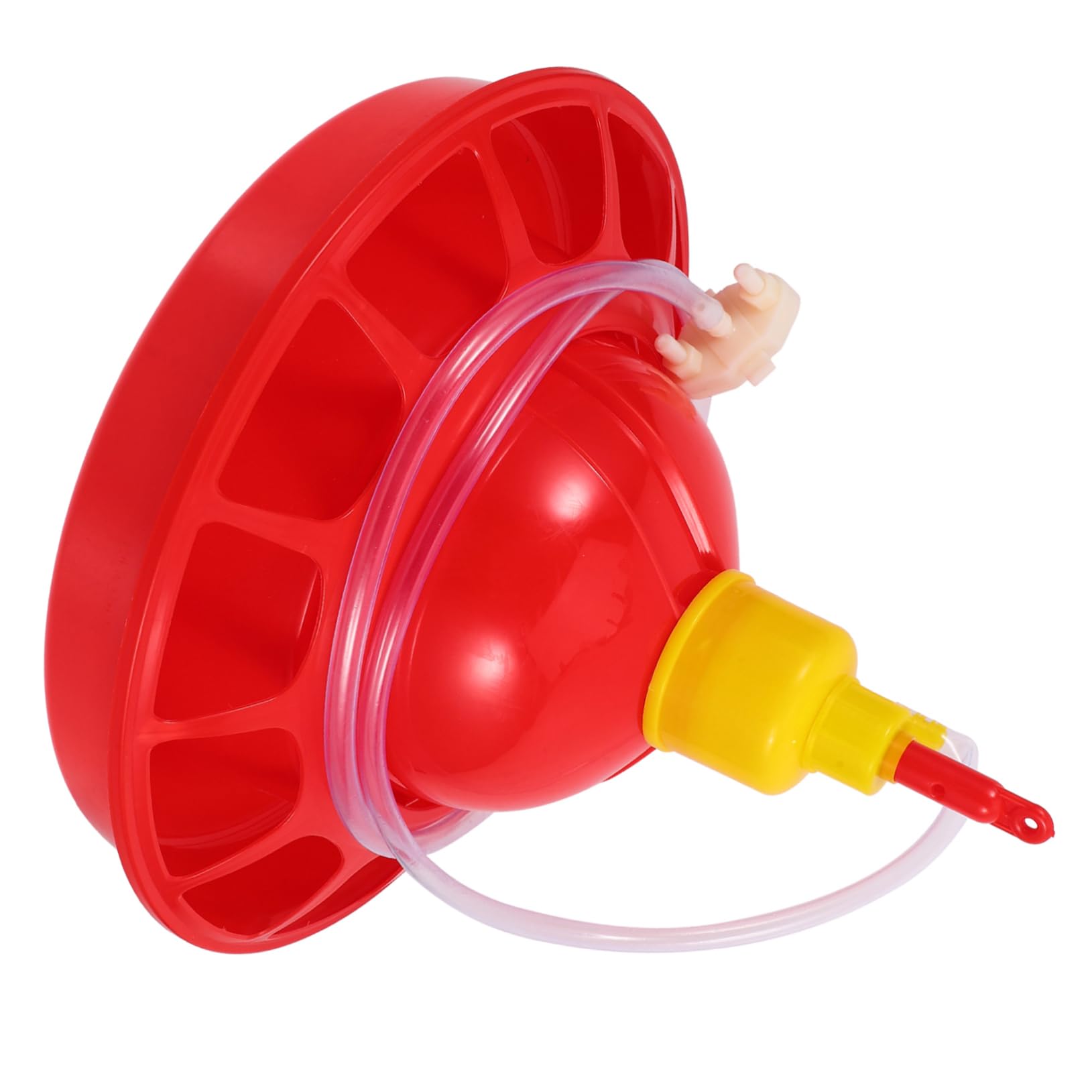 Garneck Abbeveratoio Automatico per Pollame in Plastica Pp Design Unico, Facile da Pulire e Comodo, per Uccelli Domestici in Negozio o Casa