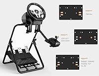 Vista 2 de Guil Vim Racing Wheel Stand Foldable racing wheel stand for Logitech G29 G920 G923 G27 G25 for Thrustmaster GT500 T300RST300GT T500RSTGTTS T248X
