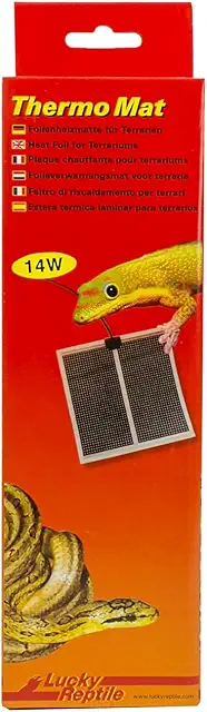 Lucky Reptile Thermo Mat Heizmatte für Terrarien, 14 Watt, 26x27.5 cm