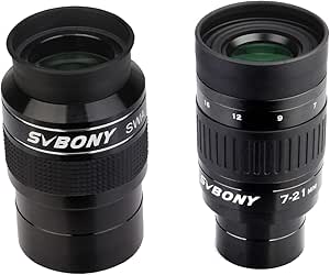 Svbony SV135 1,25 Oculair 7mm-21mm Zoomoculair FMC Groene Film Zoomoculair voor Telescoop Svbony SV135 1,25 Oculair 7mm-21mm Zoomoculair FMC Groene Film Zoomoculair voor Telescoop