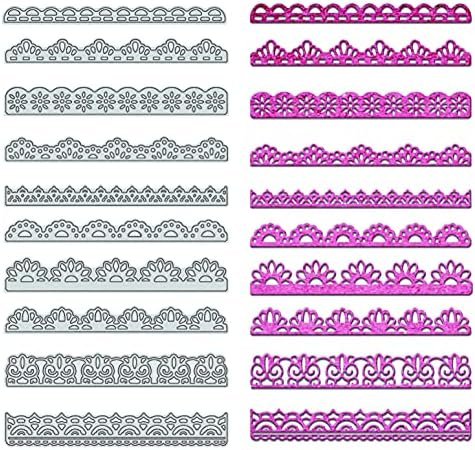 BENECREAT 4 Sets Letter Cutting Dies(A-Z, a-z, Symbol) Capital Lowercase Alphabet Metal Dies Embossing Dies Cut Stencils for DIY Crafts Scrapbook Album Paper Card Embossing