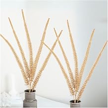 Factory Direct Craft Metallic Gold Artificial Foxtail Fern Stems