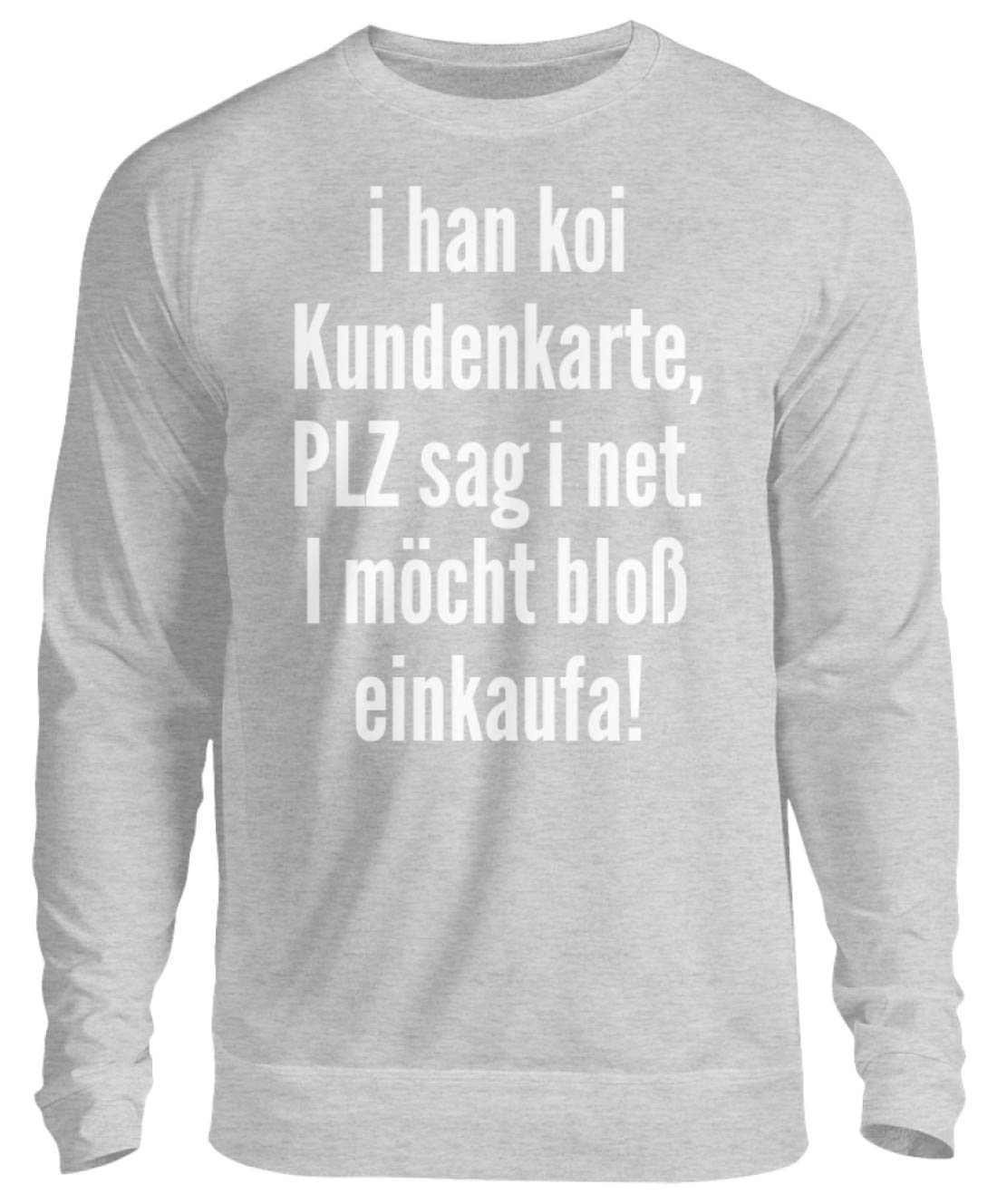 Pull-over mixte en coton et polyester gris taille Small à col rond classique - 3