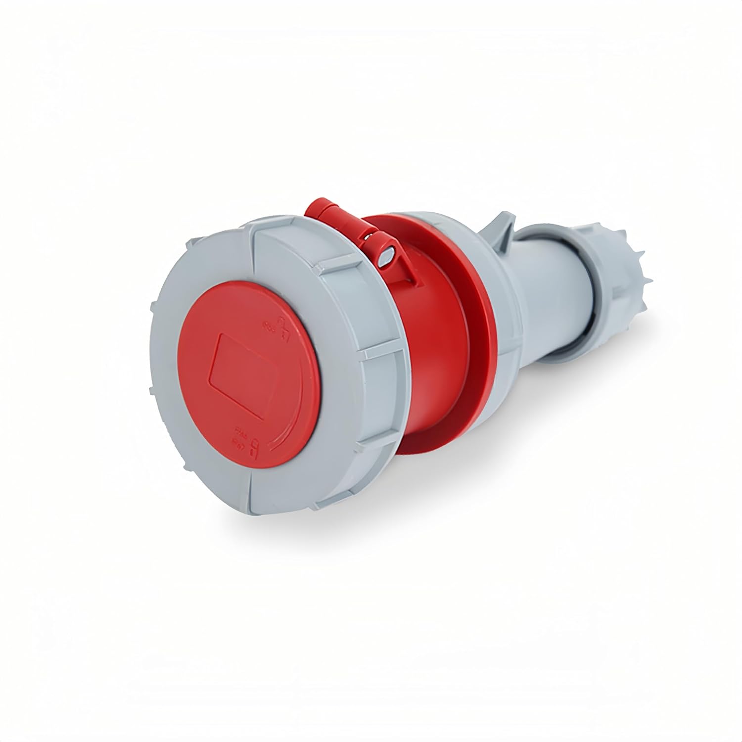 Industrial 3P/4P/5Pin IP67 Waterproof Electrical Plug Socket 63A 220V 380V Wall Mounted Connector Male Female (125A Connector,4P)