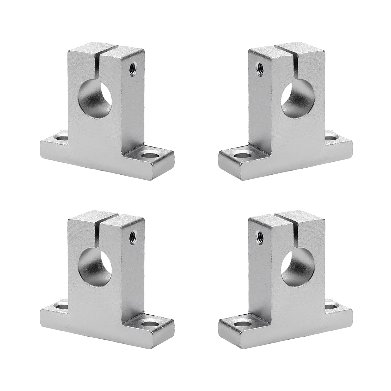 Uxcell 4pcs SK12 Aluinu Linear Rod Rail Shaft Support For 12 - View #9