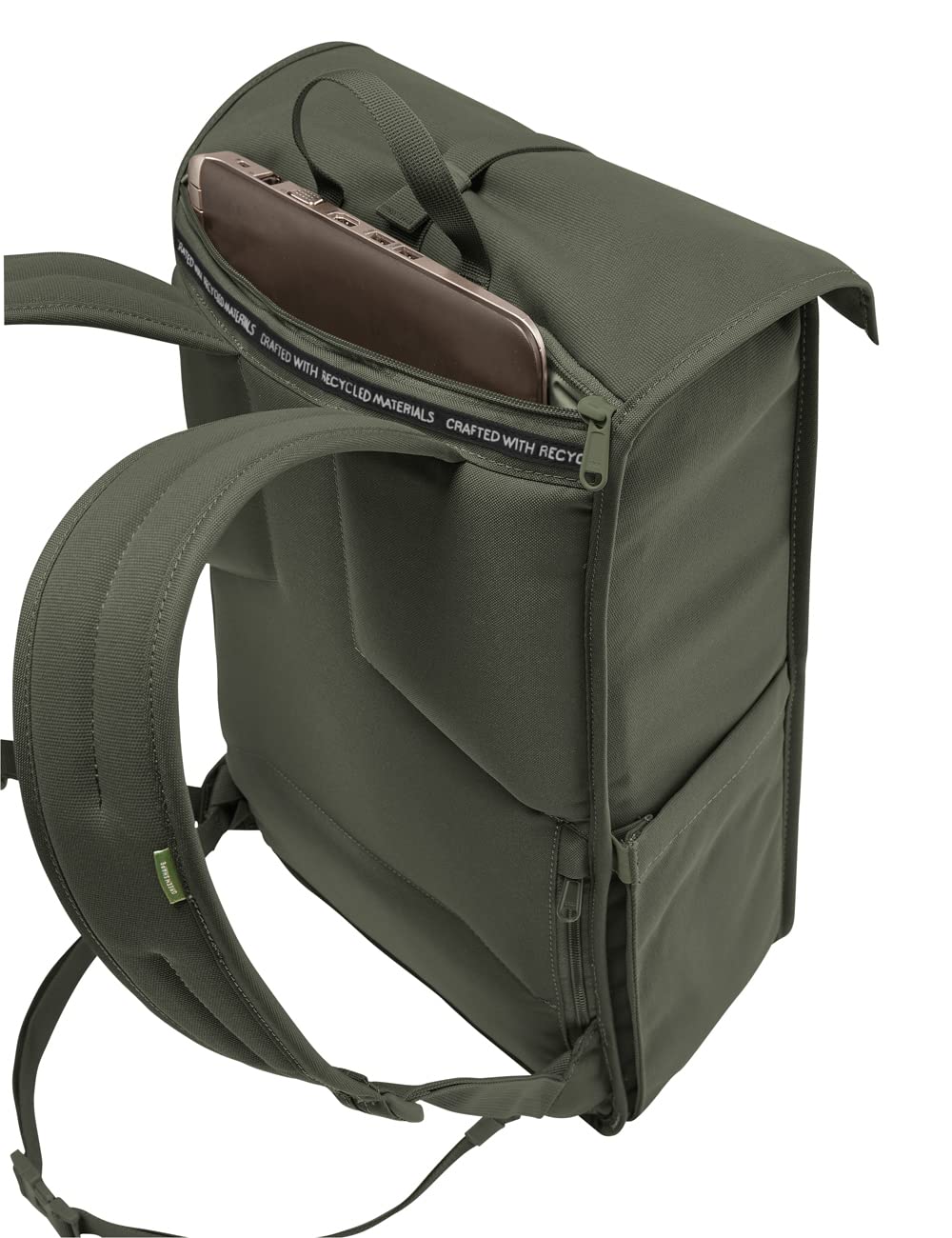 VAUDE City-Rucksack Coreway 20l, wasserabweisend & leicht – Khaki