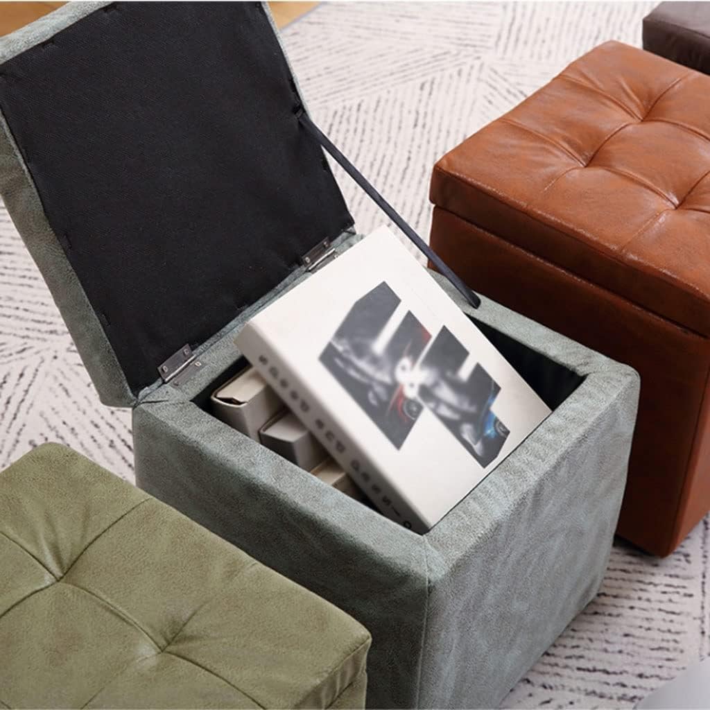 【DHJFDUY】ベッドステップスツール 収納ソファスツール 正方形収納スツール ファブリックベッドエンド収納スツール 衣料品店 試着室 着替え靴スツ★送料込