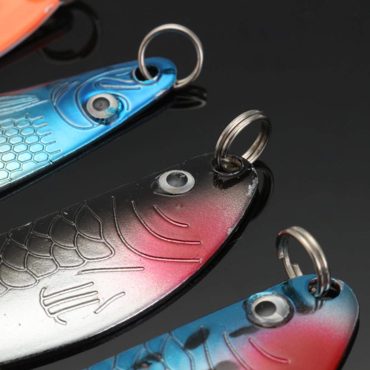 Cebos Artificiales 30 PCS Lure DE Pesca 6CM-8CM 235G Aleación Cebos de Pesca intemperados Señuelos de Pesca