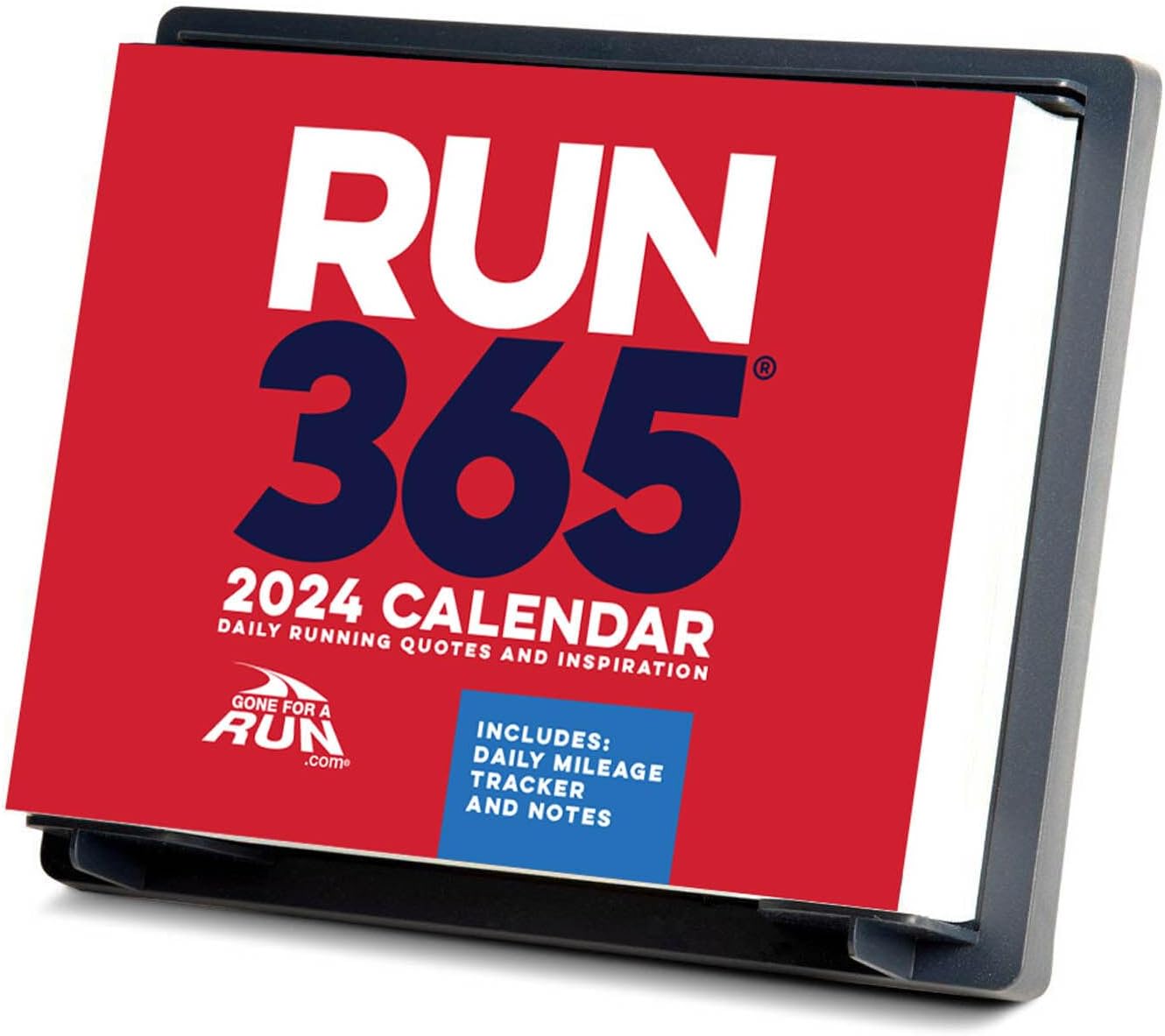 Gone for a Run 2024 Runner's Daily Desk Calendar Daily Running Quotes and Inspiration for Runners