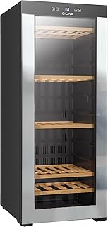 Bewitched Vinoteca de gran capacidad para 80 botellas. Ideal para colecciones extensas y amantes del vino (80 Botellas)