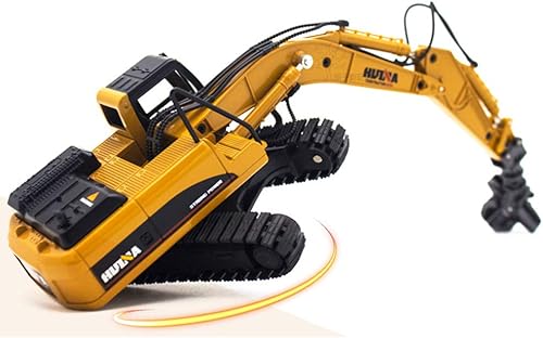 Miniatura 3 de Ailejia Camión Volquete Articulado de Fundición a Escala 150 Modelos de Aleación Vehículo Agarrador de Madera Vehículo de Construcción Modelo de