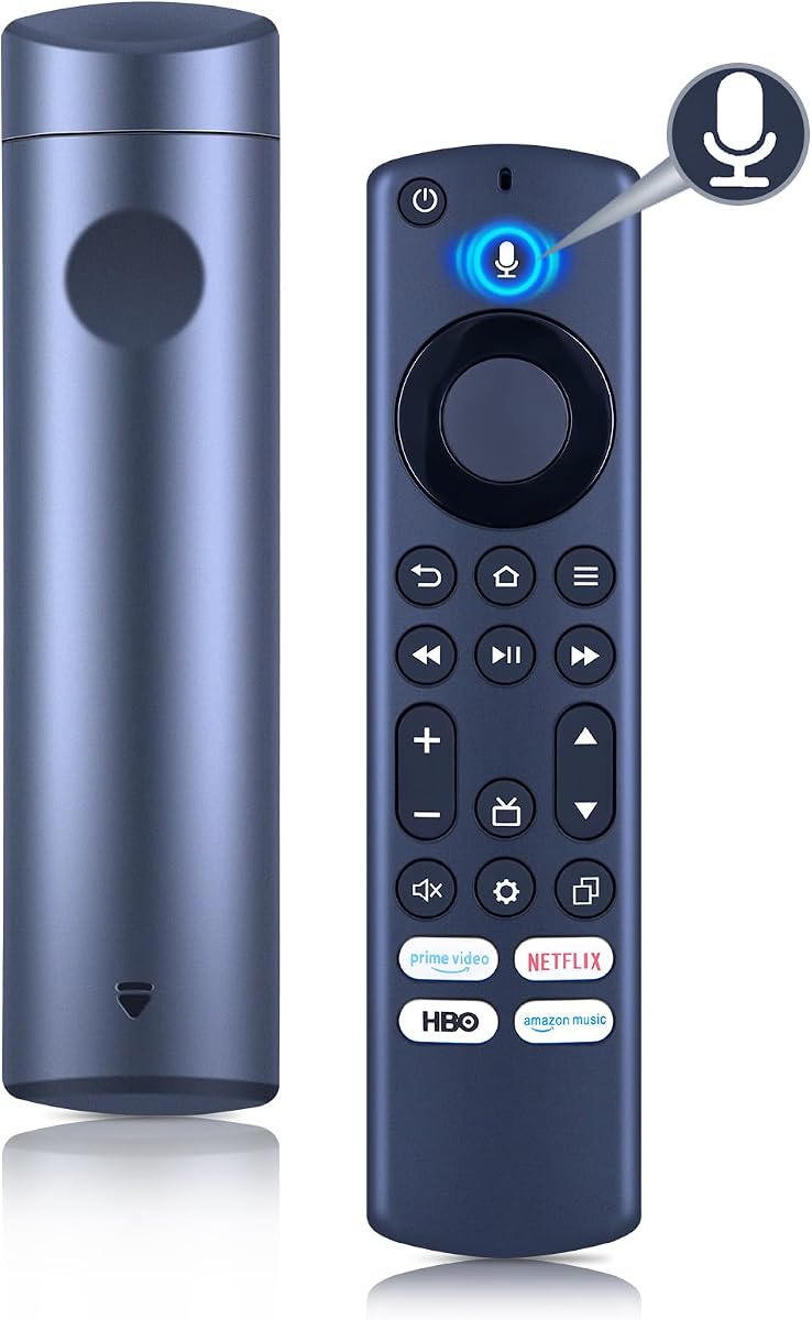 Voice Remote Control Replaced for TCL Anker Nebula D3000 AK-D3000111 Fire TV, Edition Soundbar System Remote Controller