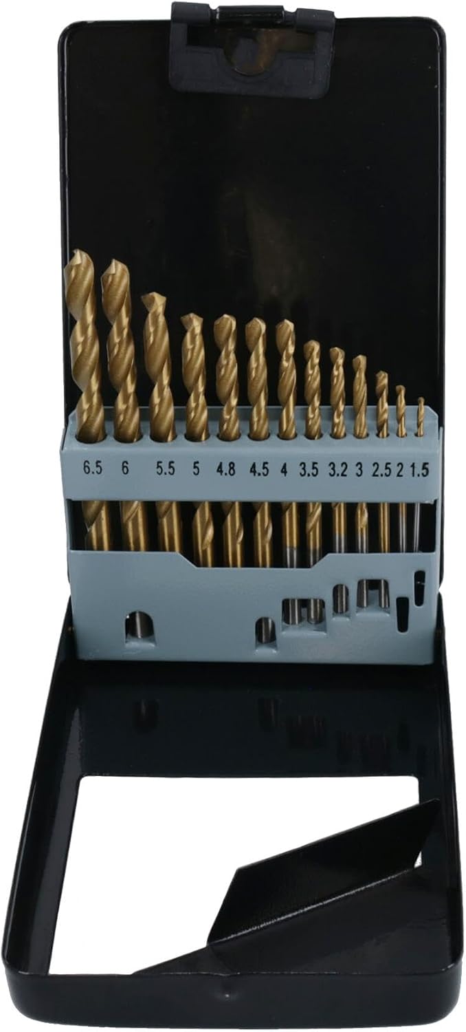 HSS Twist Spiral Drill Set Metal 13pcs Twist Drill Set TE118