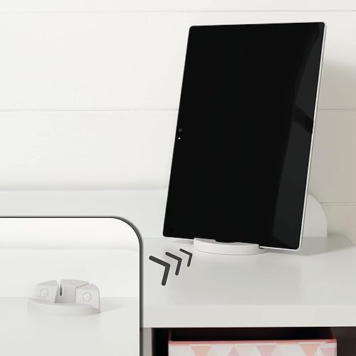 Miniatura 6 de South Shore, escritorio con cajones para maquillaje, color blanco