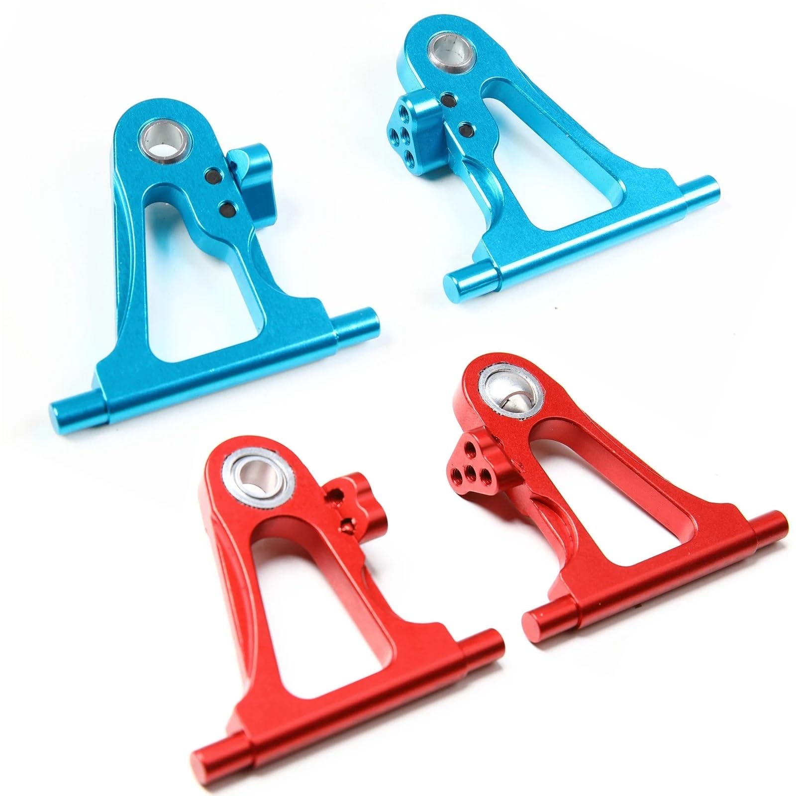 Set Portamozzo E Nocche In Alluminio Blu Per Tamiya TT-02 (anteriore/posteriore) 1/10 RC