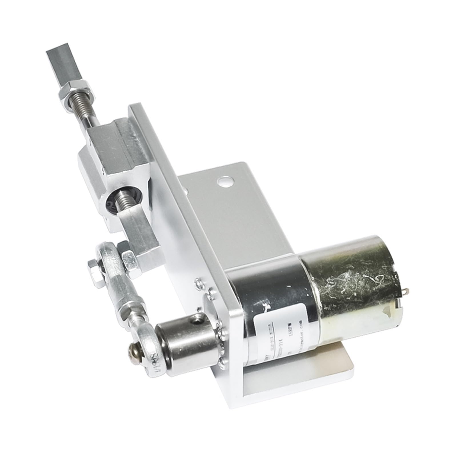 Piccolo attuatore lineare a ciclo alternativo di design fai-da-te con motoriduttore CC 12V 24 Volt corsa 5/10mm regolabile 5~1000 giri/min,Impiego pesante(10rpm,12V)