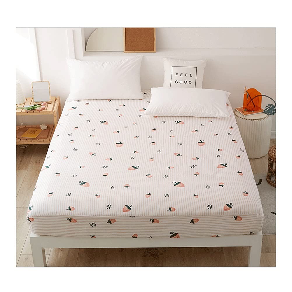Drap de lit 180x200 microfibre supérieure BLUNOA drap housse blanc style européen