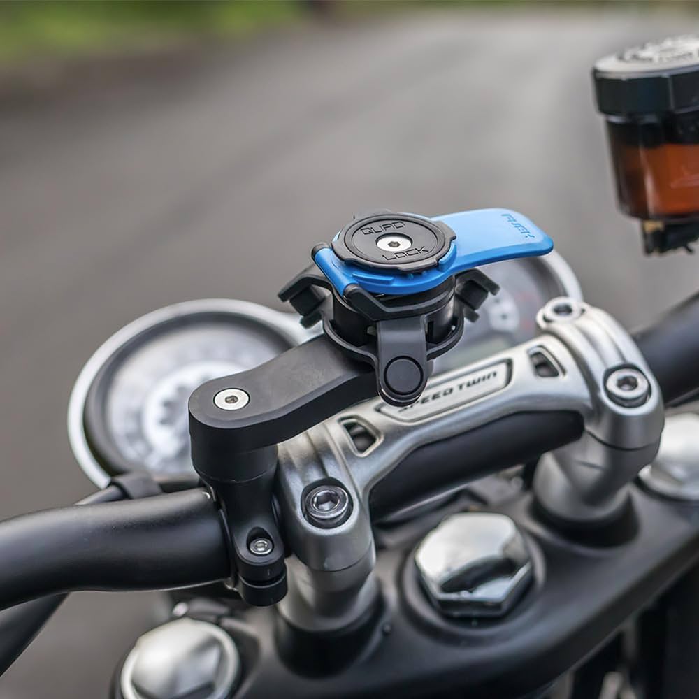 アクセサリー QUAD LOCK Motorcycle Handlebar Mount Amazon.com: Quad Lock Motorcycle Handlebar Clamp Bolt Mount