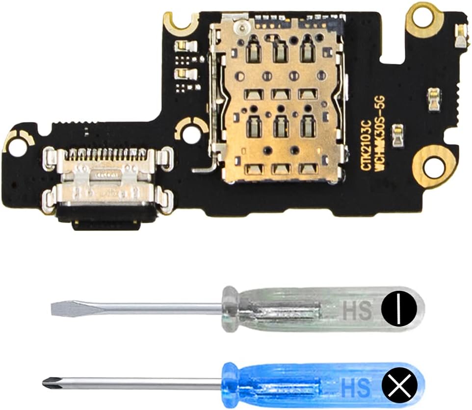 MMOBIEL Conector de Carga Compatible con Xiaomi Mi 10T / 10T Pro