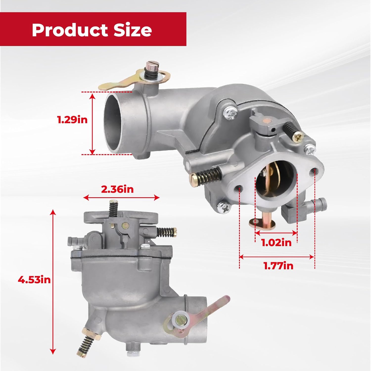 390323 Carburetor with Ignition Coil for BS 394228 7HP 8HP 9HP 299169 170401 190412 170402 194412 Lawn Mower