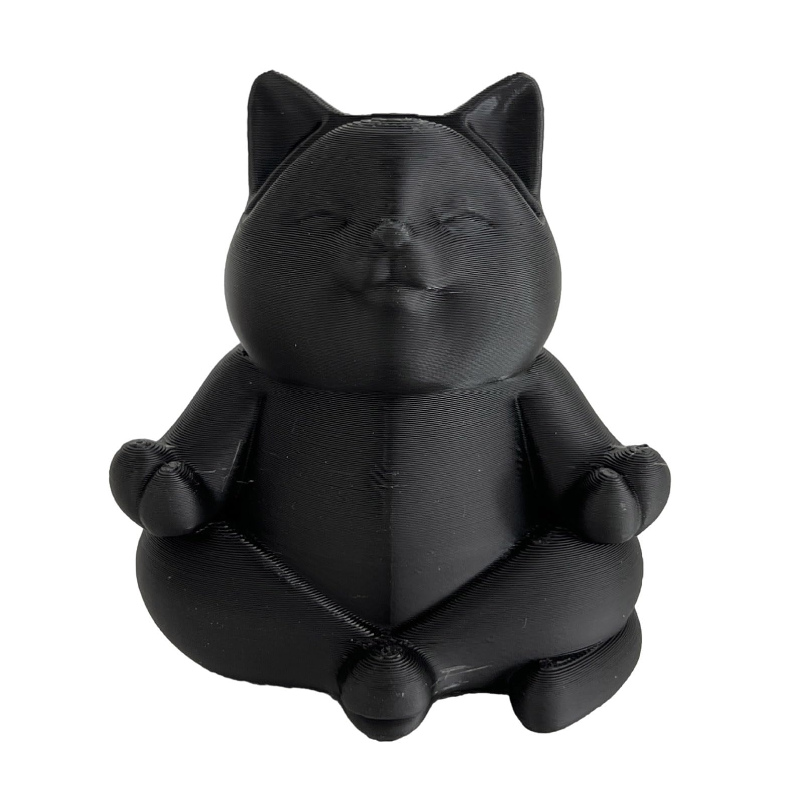 Glifora Cute Cat Glasses Holder - 3D Printed Animal Spectacle Display Stand, Desk Eyeglasses Organiser for Home, Office, Bedside and Nightstand