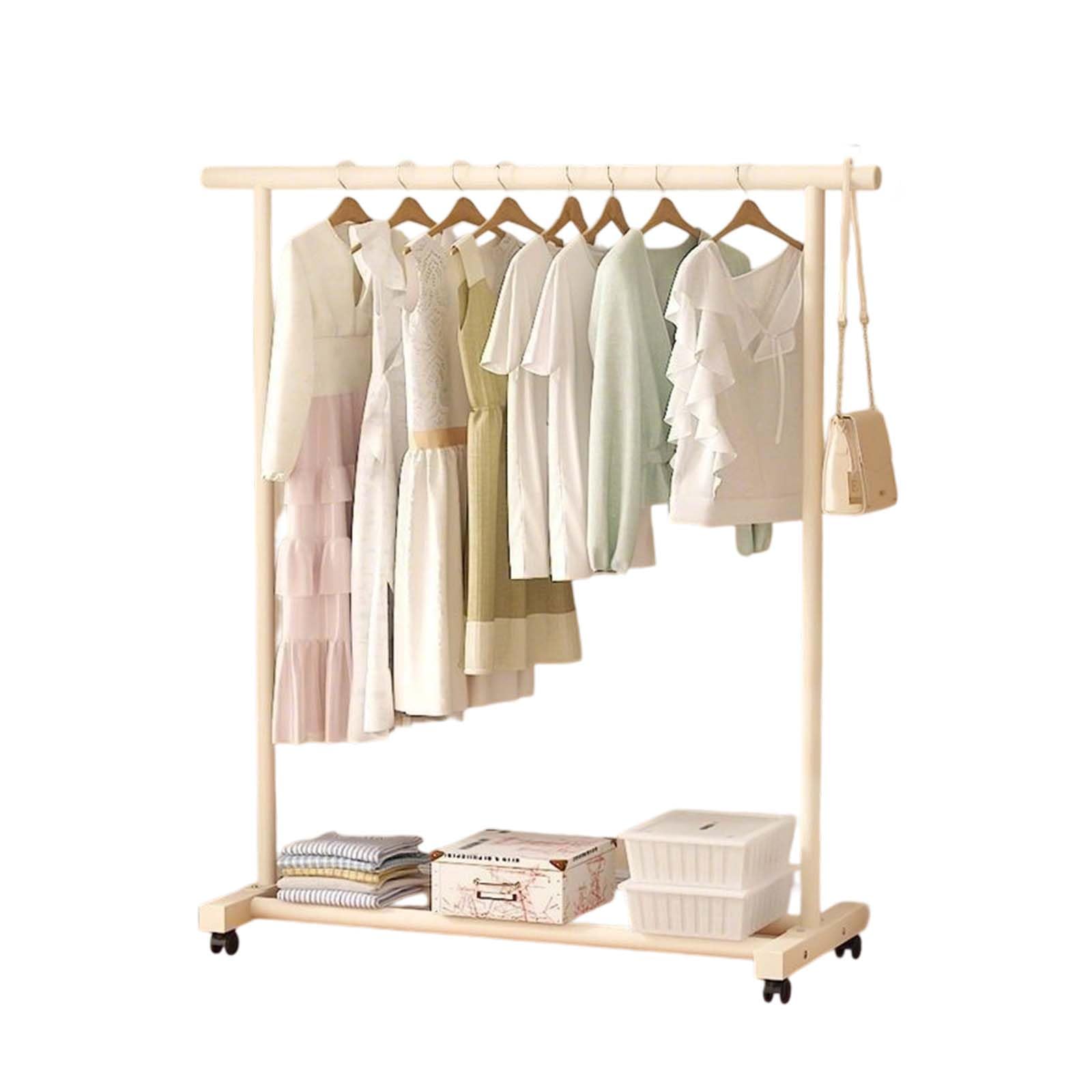 Amazon｜ハンガーラック 頑丈 服 収納 おしゃれ 部屋干し パイプ
