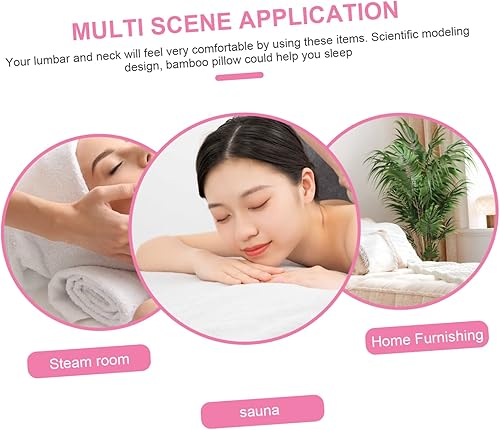 Miniatura 2 de Almohada hueca de verano Almohadas frescas de madera de verano s Rattan cama masaje Mat sudor sala de vapor transpirable para personas mayores China