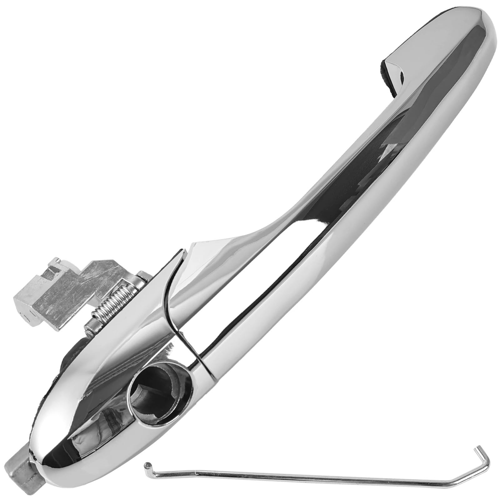 Cgbwmb Right Exterior Door Handle For Fiat For 500 For 500C 2007-2018 Passenger Left Driver Side Car Exterior Outer Door Handle 735592026 735592012(Right)